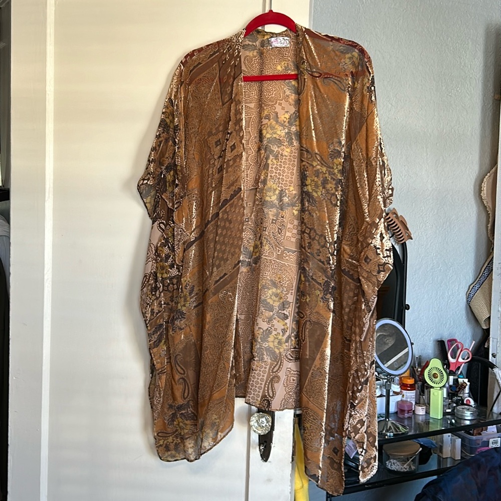 Free people beige shawl